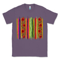 Lavender Mexico Serape Brushstroke Classic Tee - texasbilliewilder