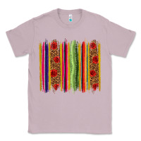 Lilac Mexico Serape Brushstroke Classic Tee - texasbilliewilder