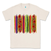 Natural Mexico Serape Brushstroke Classic Tee - texasbilliewilder