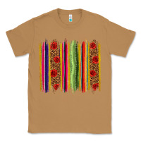 Toasted Coconut Mexico Serape Brushstroke Classic Tee - texasbilliewilder