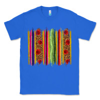 True Royal Mexico Serape Brushstroke Classic Tee - texasbilliewilder