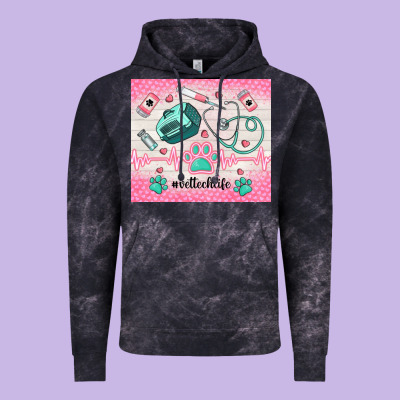 #vettechlife Vintage Hoodie Designed By Tumblerdesignbyshophia