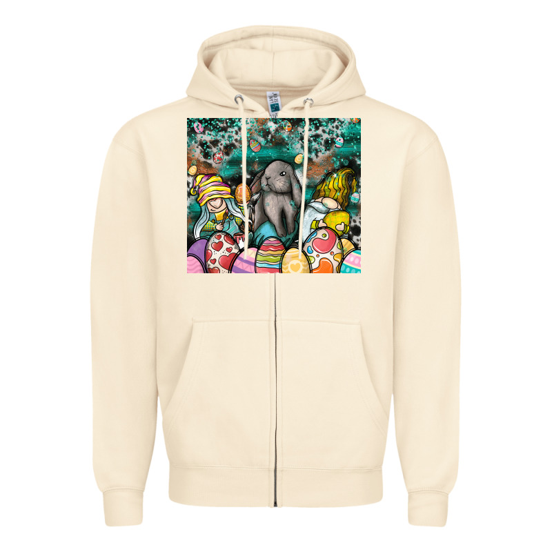 Easter Zipper Hoodie by CowhideDigitalArt | Teevron
