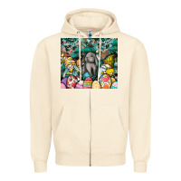 Sandshell easter Zipper Hoodie - CowhideDigitalArt