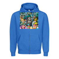 True Royal easter Zipper Hoodie - CowhideDigitalArt