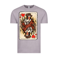 Vintage Zinc Queen Of Hearts Cowgirl Vintage Tee - HowdyJamesFarm