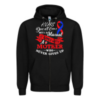 Black Hlhs Awareness Support Shirt Awesome Gift For Awesome Family Zipper Hoodie - minhPixels