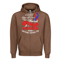 Chestnut Hlhs Awareness Support Shirt Awesome Gift For Awesome Family Zipper Hoodie - minhPixels