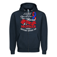 Navy Hlhs Awareness Support Shirt Awesome Gift For Awesome Family Zipper Hoodie - minhPixels