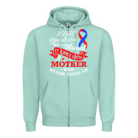 Seafoam Hlhs Awareness Support Shirt Awesome Gift For Awesome Family Zipper Hoodie - minhPixels