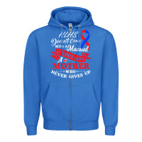 True Royal Hlhs Awareness Support Shirt Awesome Gift For Awesome Family Zipper Hoodie - minhPixels