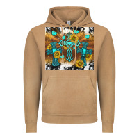 Vintage Camel western crosses and sunflowers Vintage Hoodie - TumblerDesignByShophia