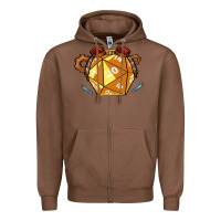 Chestnut Dnd Artificer Zipper Hoodie - minhPixels