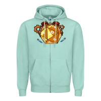 Seafoam Dnd Artificer Zipper Hoodie - minhPixels