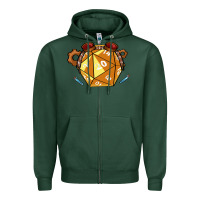 Sports Green Dnd Artificer Zipper Hoodie - minhPixels