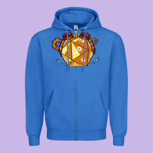 Dnd Artificer Zipper Hoodie Designed By Minhpixels