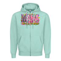 Mama All Day Everyday Zipper Hoodie | Teevron