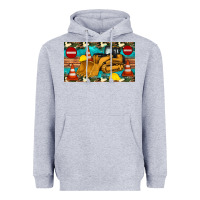Heather Grey bulldozer sippy Heavyweight Hoodie - Artiststas
