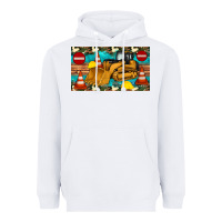 White bulldozer sippy Heavyweight Hoodie - Artiststas