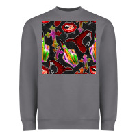 Storm halloween bad witch seamless pattern Heavyweight Sweatshirt - BundleAndBundleShop