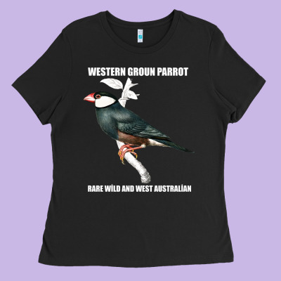 Western Ground Parrot Rare Wild And West Australian Ladies Tee Designed By Bettercallsaul