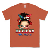 Copper Mexican American Messy Bun Classic Tee - texasbilliewilder