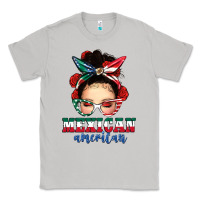 Moon Dust Mexican American Messy Bun Classic Tee - texasbilliewilder