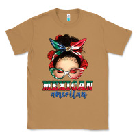 Toasted Coconut Mexican American Messy Bun Classic Tee - texasbilliewilder