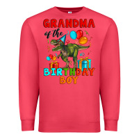 Cardinal grandma of the birthday boy t rex Premium Sweatshirt - Artiststas