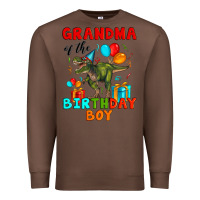 Chestnut grandma of the birthday boy t rex Premium Sweatshirt - Artiststas