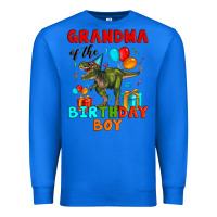 True Royal grandma of the birthday boy t rex Premium Sweatshirt - Artiststas