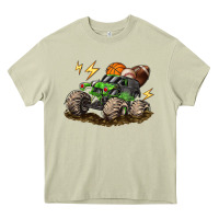 Mossy monster truck sports Heavy Core Tee - LillyAllenDesigns