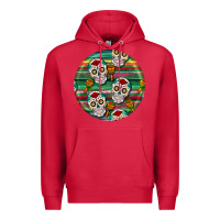 Cardinal hispanic heritage month round earrings 4 Premium Hoodie - BundleAndBundleShop