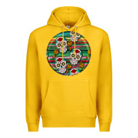 Lemon hispanic heritage month round earrings 4 Premium Hoodie - BundleAndBundleShop