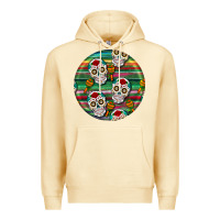 Pina Colada hispanic heritage month round earrings 4 Premium Hoodie - BundleAndBundleShop