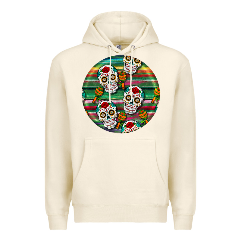 Hispanic Heritage Month Round Earrings 4 Premium Hoodie by BundleAndBundleShop | Teevron