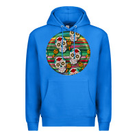 True Royal hispanic heritage month round earrings 4 Premium Hoodie - BundleAndBundleShop