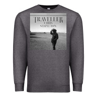 Charcoal Heather Chris Stapleton traveller Premium Sweatshirt - minhPixels
