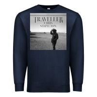 Navy Chris Stapleton traveller Premium Sweatshirt - minhPixels