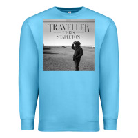 Ocean Blue Chris Stapleton traveller Premium Sweatshirt - minhPixels