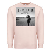 Pale Pink Chris Stapleton traveller Premium Sweatshirt - minhPixels