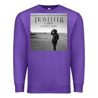 Purple Chris Stapleton traveller Premium Sweatshirt - minhPixels
