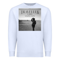 White Chris Stapleton traveller Premium Sweatshirt - minhPixels