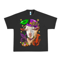 Pigment Black Mardi Gras Goat Urban Heavy Tee - HowdyJamesFarm