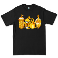 Black childhood cancer coffee Premium Tee - Jasminsmagicworld