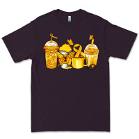 Plum childhood cancer coffee Premium Tee - Jasminsmagicworld