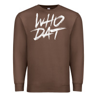 Chestnut Who Dat GIFT Premium Sweatshirt - minhPixels