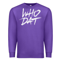 Who Dat Gift Premium Sweatshirt | Teevron