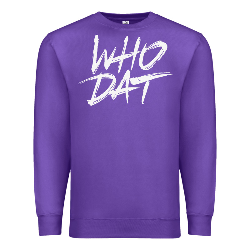 Who Dat Gift Premium Sweatshirt by minhPixels | Teevron