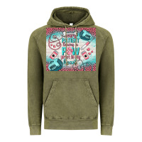 Vintage Olive every patient leaves a paw print in my heart Vintage Hoodie - TumblerDesignByShophia